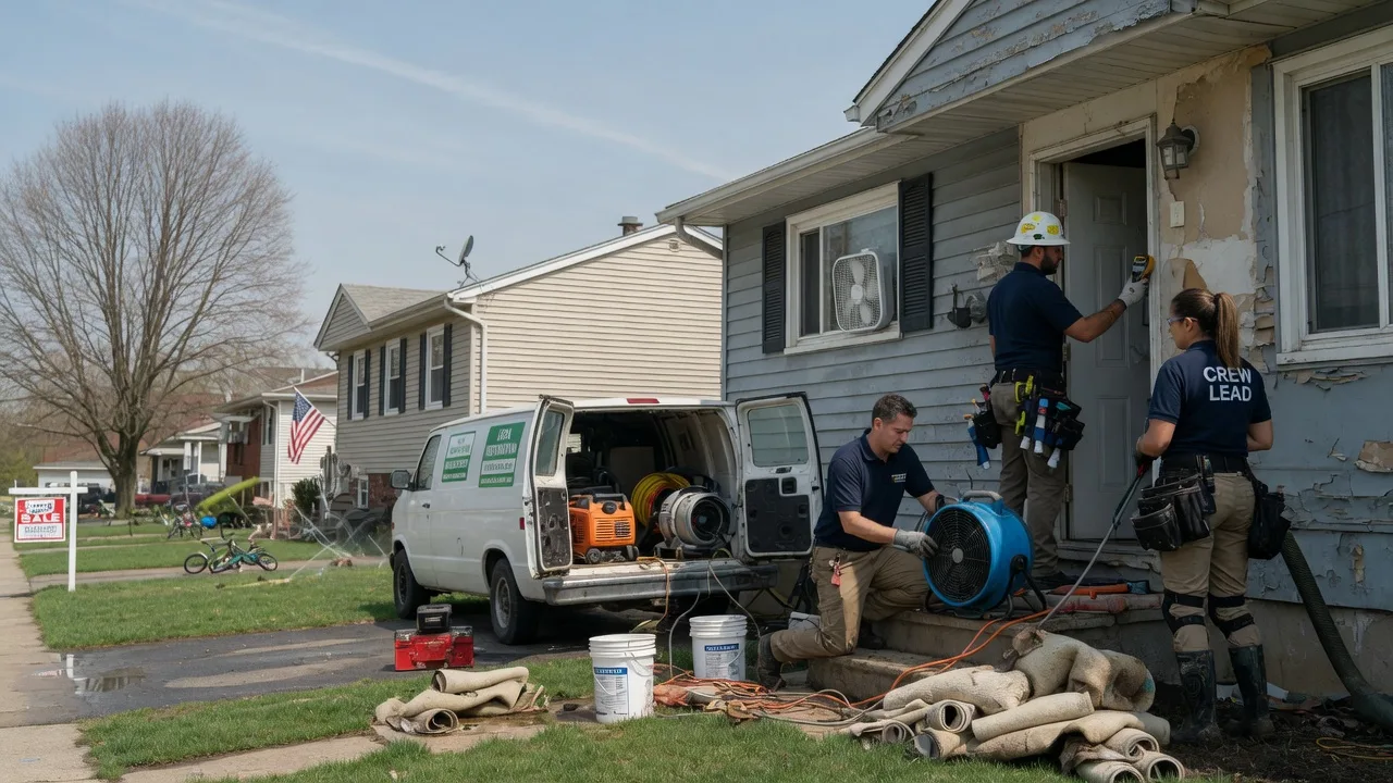 Flood Cleanup in Elk Grove, CA near me